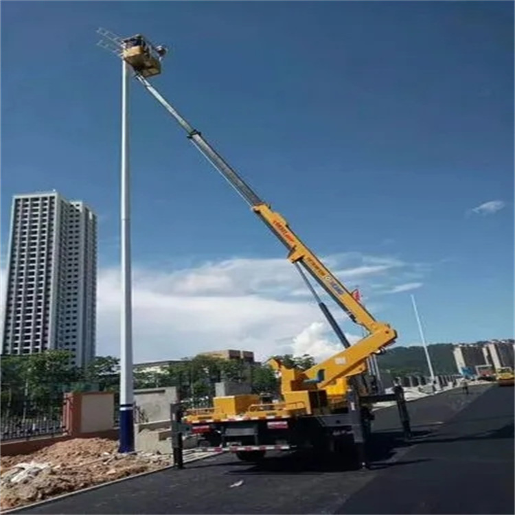 英州镇维修路灯的曲臂升降车出租